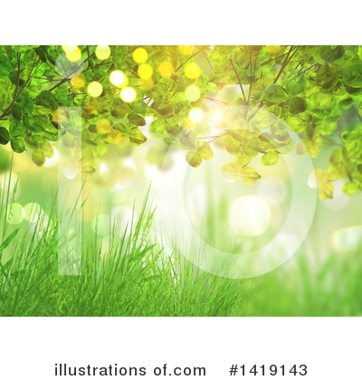 Leaf Clipart #1419143 by KJ Pargeter