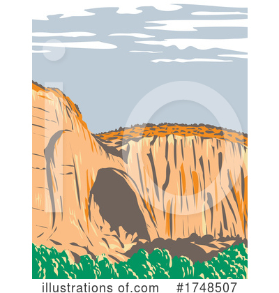 Rock Formation Clipart #1748507 by patrimonio