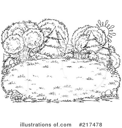 Royalty-Free (RF) Nature Clipart Illustration by Alex Bannykh - Stock Sample #217478
