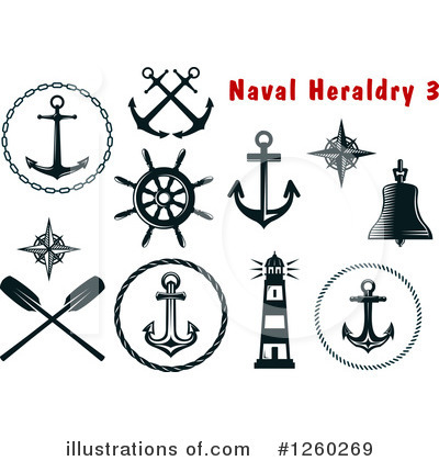 Royalty-Free (RF) Nautical Clipart Illustration by Vector Tradition SM - Stock Sample #1260269