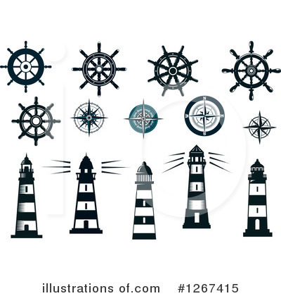 Royalty-Free (RF) Nautical Clipart Illustration by Vector Tradition SM - Stock Sample #1267415