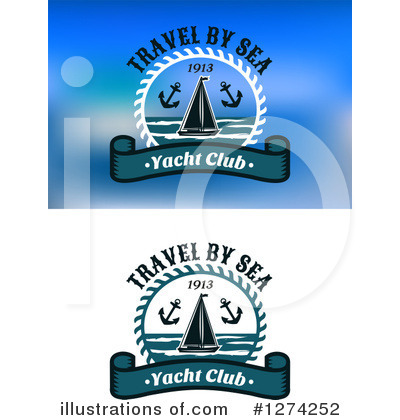 Royalty-Free (RF) Nautical Clipart Illustration by Vector Tradition SM - Stock Sample #1274252