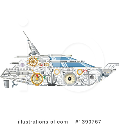 Royalty-Free (RF) Nautical Clipart Illustration by Vector Tradition SM - Stock Sample #1390767