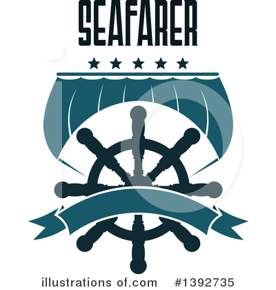 Royalty-Free (RF) Nautical Clipart Illustration by Vector Tradition SM - Stock Sample #1392735
