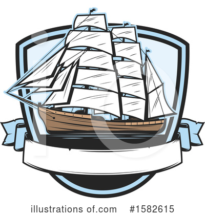 Boat Clipart #1582615 by Vector Tradition SM