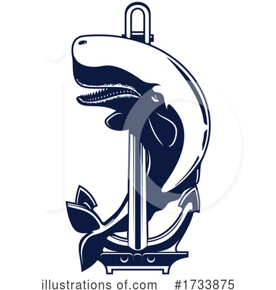 Whale Clipart #1733875 by Vector Tradition SM