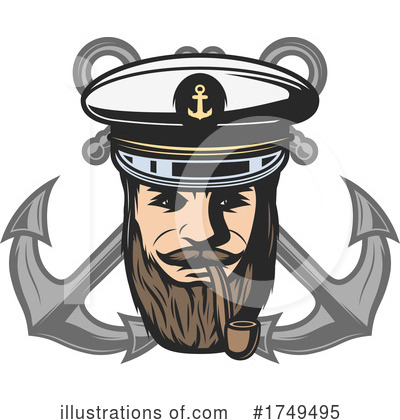 Royalty-Free (RF) Nautical Clipart Illustration by Vector Tradition SM - Stock Sample #1749495