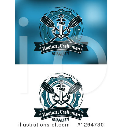 Royalty-Free (RF) Nauticaul Clipart Illustration by Vector Tradition SM - Stock Sample #1264730