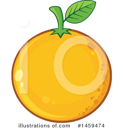 Navel Orange Clipart #1459474 by Hit Toon