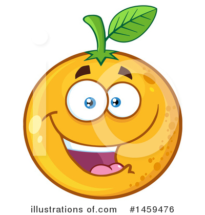 Navel Orange Clipart #1459476 by Hit Toon