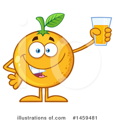 Navel Orange Clipart #1459481 by Hit Toon