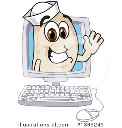 Bean Characters Clipart #1365245 by Toons4Biz