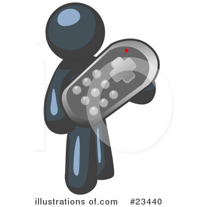 Remote Control Clipart #23440 by Leo Blanchette