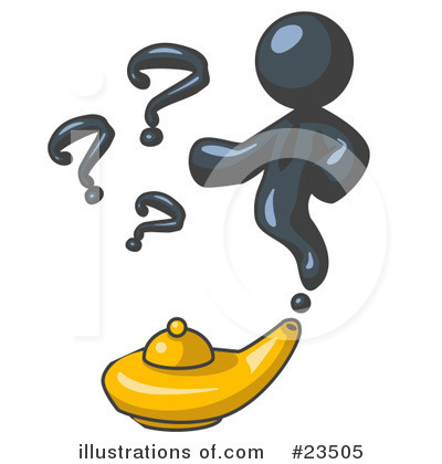 Questions Clipart #23505 by Leo Blanchette