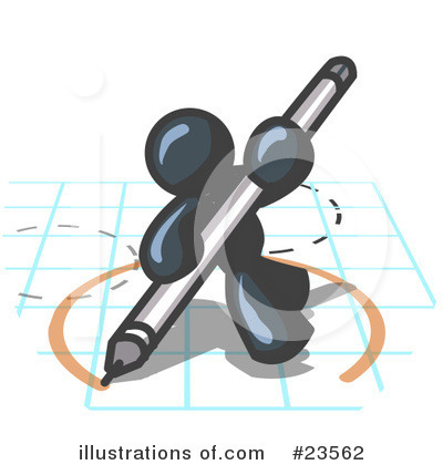 Pen Clipart #23562 by Leo Blanchette
