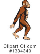 Neanderthal Clipart #1334340 by patrimonio