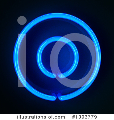 Royalty-Free (RF) Neon Letter Clipart Illustration by stockillustrations - Stock Sample #1093779