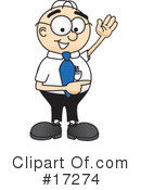 Nerd 1 Character Clipart #17274 by Mascot Junction