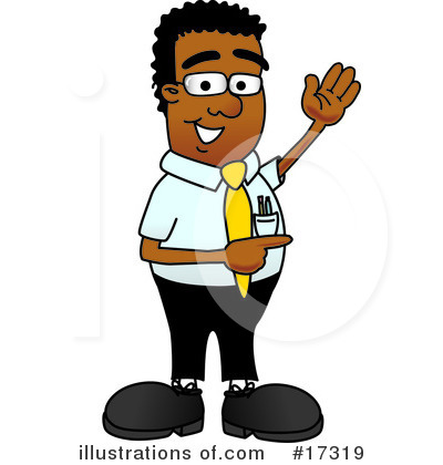 Royalty-Free (RF) Nerd 3 Character Clipart Illustration by Mascot Junction - Stock Sample #17319