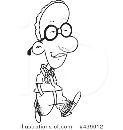 Royalty-Free (RF) Nerd Clipart Illustration by toonaday - Stock Sample #439012