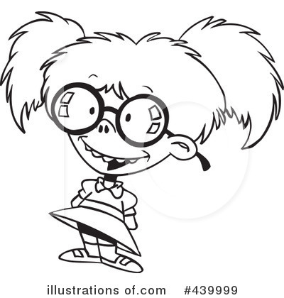 Royalty-Free (RF) Nerd Clipart Illustration by toonaday - Stock Sample #439999