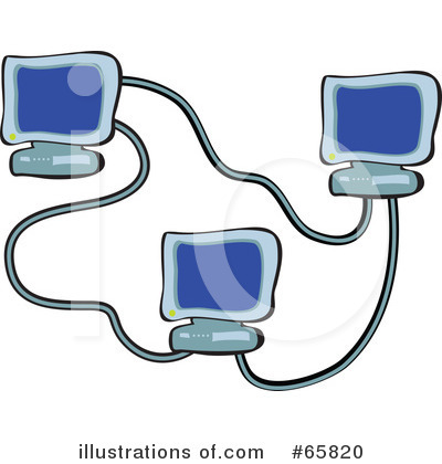 Royalty-Free (RF) Networking Clipart Illustration by Prawny - Stock Sample #65820