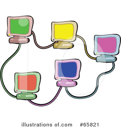 Royalty-Free (RF) Networking Clipart Illustration by Prawny - Stock Sample #65821