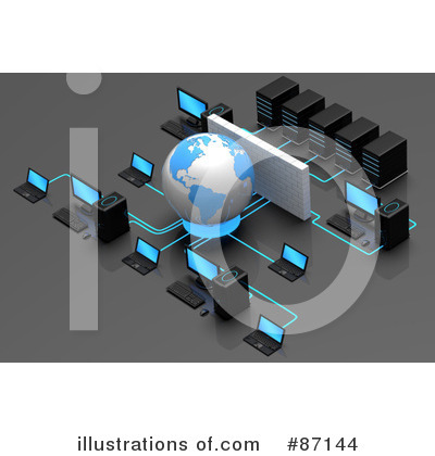 Royalty-Free (RF) Networking Clipart Illustration by Tonis Pan - Stock Sample #87144