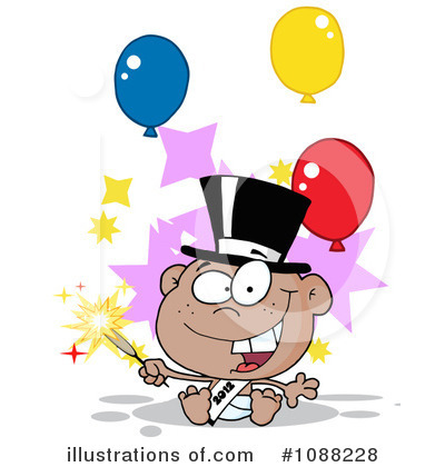 New Year Clipart #1088228 by Hit Toon