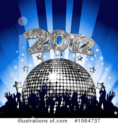 Royalty-Free (RF) New Year Clipart Illustration by elaineitalia - Stock Sample #1064737