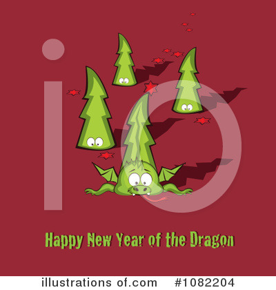 Year Of The Dragon Clipart #1082204 by Eugene