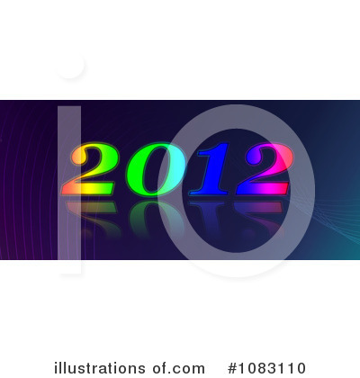 Royalty-Free (RF) New Year Clipart Illustration by oboy - Stock Sample #1083110