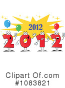 New Year Clipart #1083821 by Hit Toon
