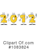 New Year Clipart #1083824 by Hit Toon