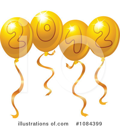 Balloons Clipart #1084399 by yayayoyo