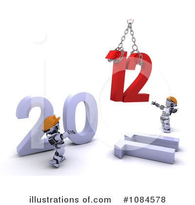 Royalty-Free (RF) New Year Clipart Illustration by KJ Pargeter - Stock Sample #1084578