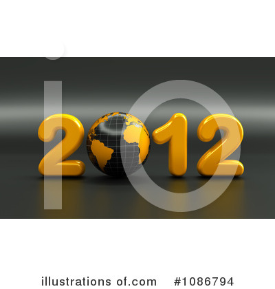 Royalty-Free (RF) New Year Clipart Illustration by chrisroll - Stock Sample #1086794