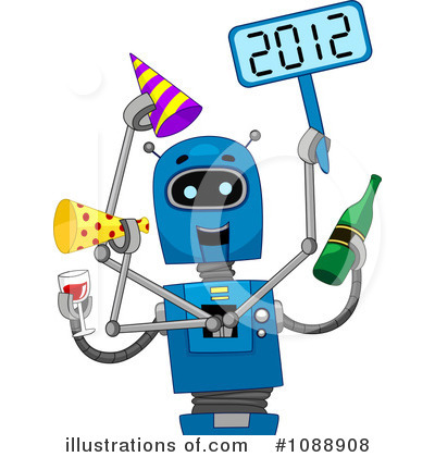Royalty-Free (RF) New Year Clipart Illustration by BNP Design Studio - Stock Sample #1088908