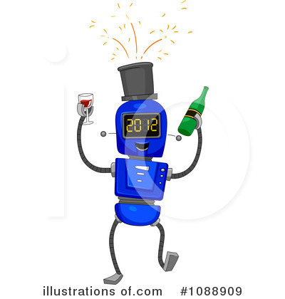 Royalty-Free (RF) New Year Clipart Illustration by BNP Design Studio - Stock Sample #1088909