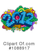 New Year Clipart #1088917 by BNP Design Studio