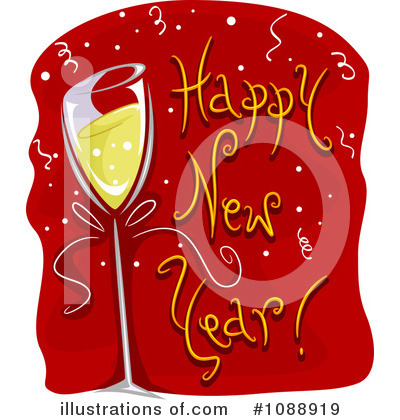 Royalty-Free (RF) New Year Clipart Illustration by BNP Design Studio - Stock Sample #1088919