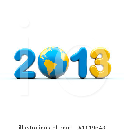 Royalty-Free (RF) New Year Clipart Illustration by chrisroll - Stock Sample #1119543