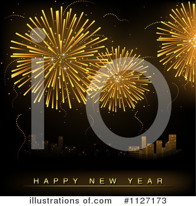 Royalty-Free (RF) New Year Clipart Illustration by dero - Stock Sample #1127173