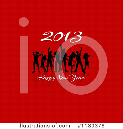 Royalty-Free (RF) New Year Clipart Illustration by KJ Pargeter - Stock Sample #1130376