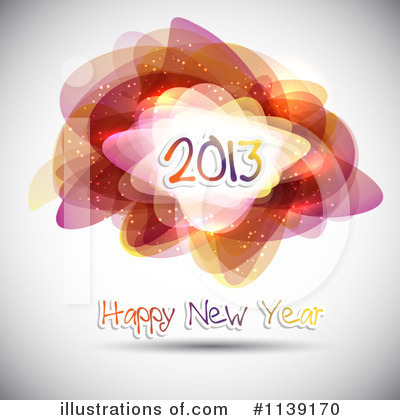 Royalty-Free (RF) New Year Clipart Illustration by KJ Pargeter - Stock Sample #1139170