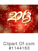 New Year Clipart #1144163 by KJ Pargeter