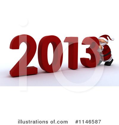 Royalty-Free (RF) New Year Clipart Illustration by KJ Pargeter - Stock Sample #1146587