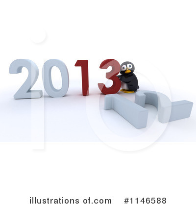 Penguin Clipart #1146588 by KJ Pargeter