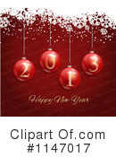 New Year Clipart #1147017 by KJ Pargeter