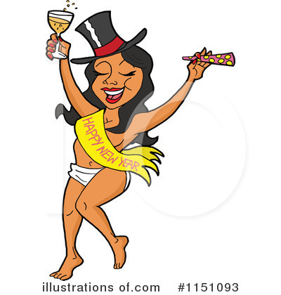 Woman Clipart #1151093 by LaffToon